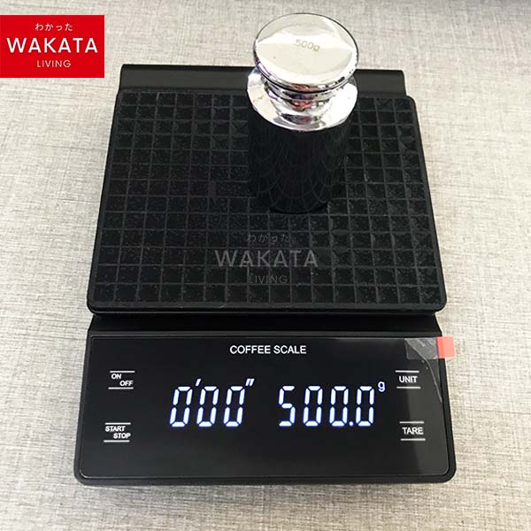 THOME Coffee Scales V60 Drip Timer Premium 3 kg Timbangan Akurat Timbangan Kopi Digital